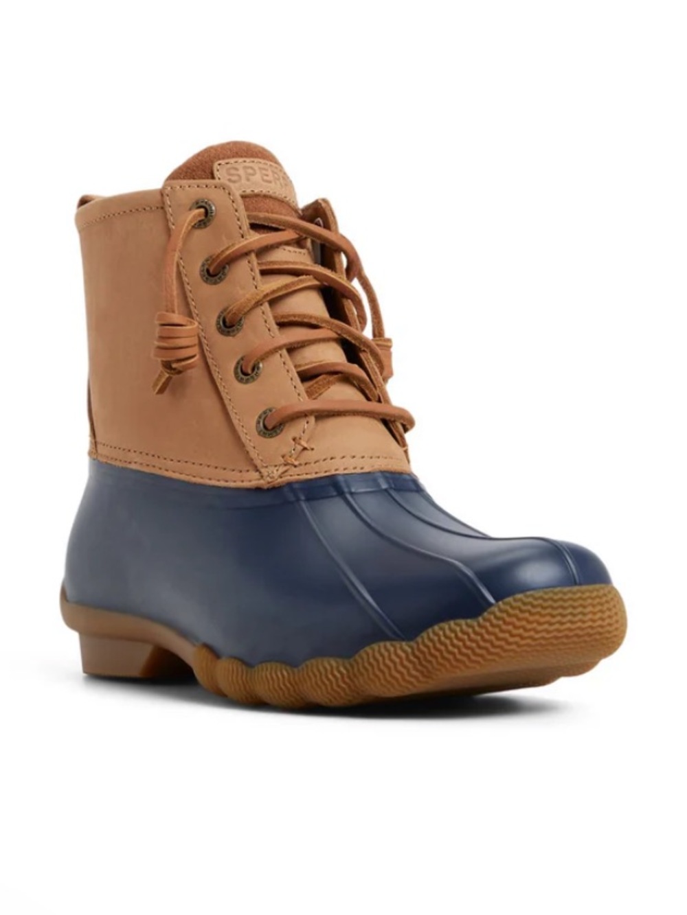 Sperry Saltwater Duck Lug Boots 9 NIB